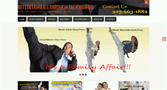 Desktop Screenshot of betterfamilies.com